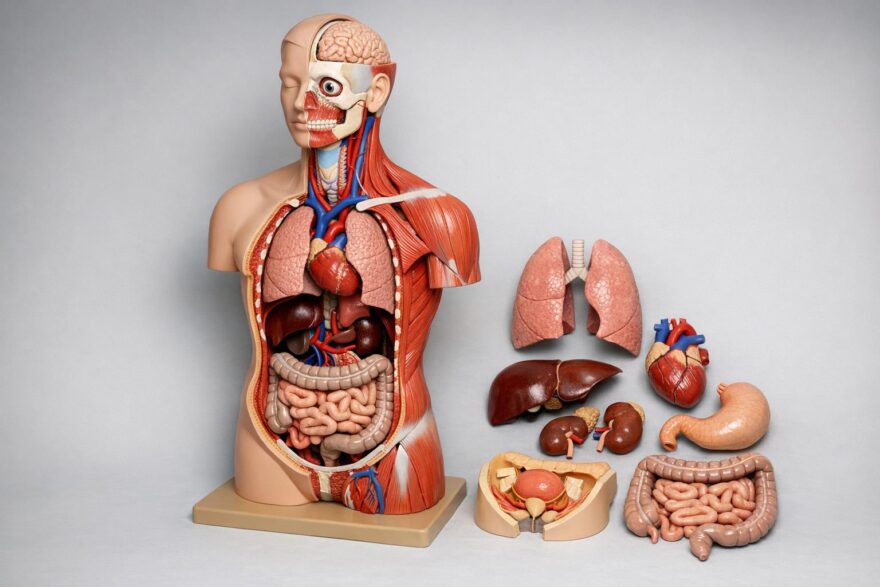 Praktyczne wsparcie nauki: edukacyjne modele anatomiczne jako pomoce do zajęć praktycznych